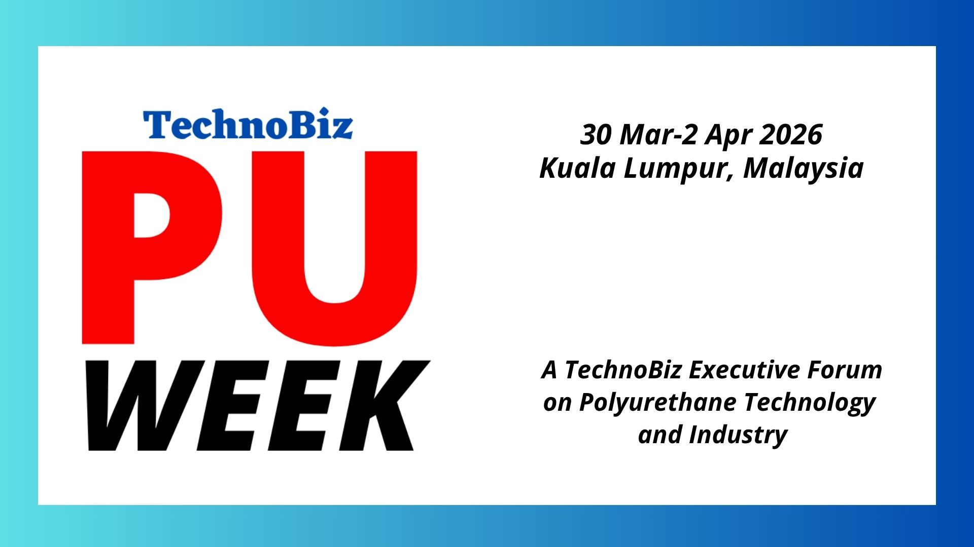 TechnoBiz PU Week 2026