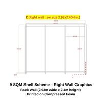 9 SQM Shell Scheme - Right Wall Graphics (C)