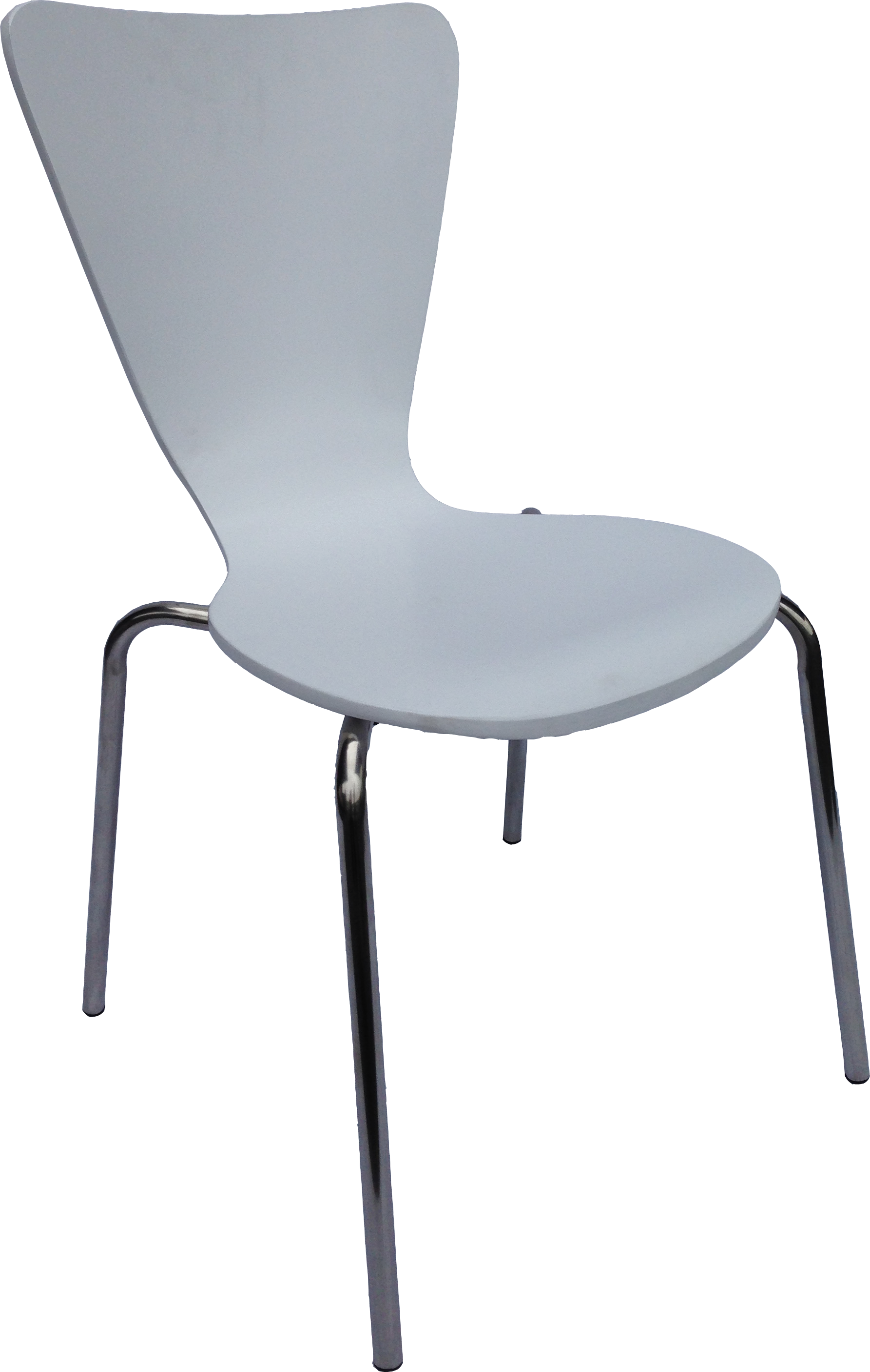 Slim White Chair