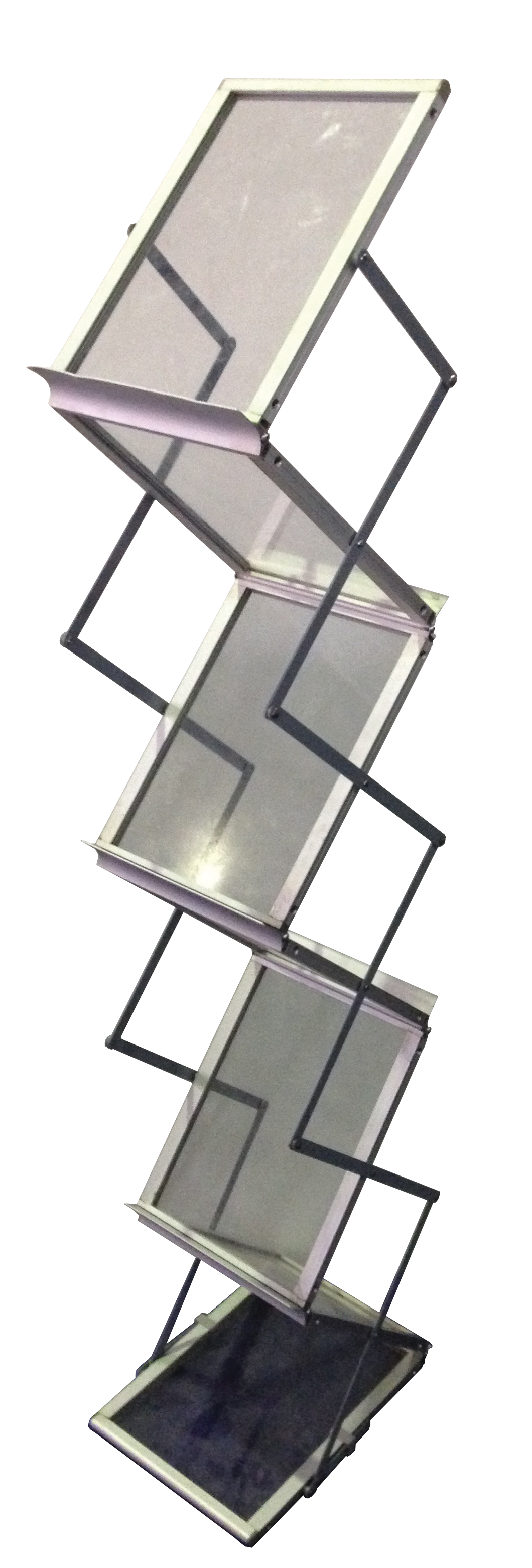 Zigzag Brochure Rack